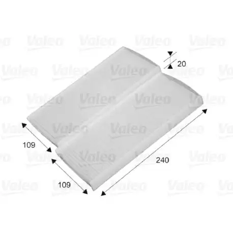 Filtro, aria abitacolo VALEO 715649