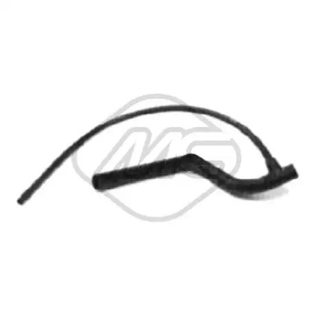 Tubo, valvola di ricircolo gas METALCAUCHO 8319 METALCAUCHO 08.319